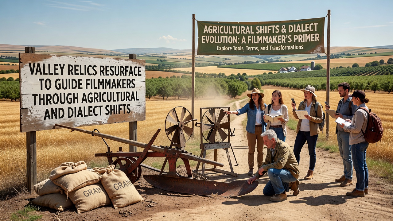 Valley Relics Resurface to Guide Filmmakers Through Agricultural and Dialect Shifts